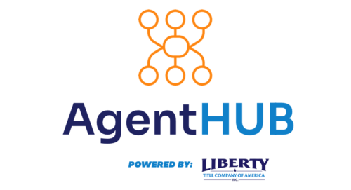 AgentHUB logo with Liberty Title branding.